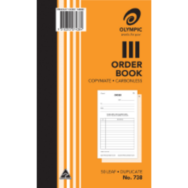 Picture of OLYMPIC 738 ORDER BOOK