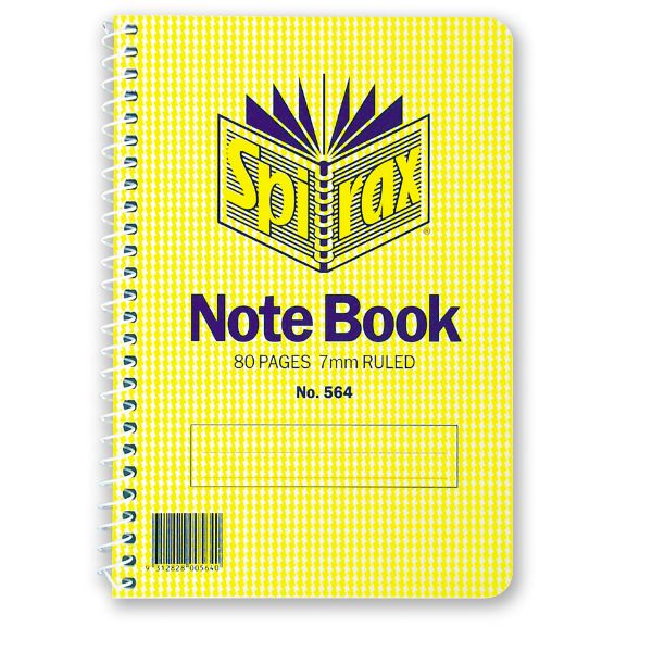 Picture of SPIRAX 564 NOTEBOOK SIDE OPENING 167X114