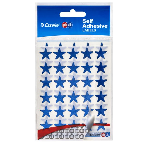 Picture of QUIKSTIK LABELS BLUE STAR