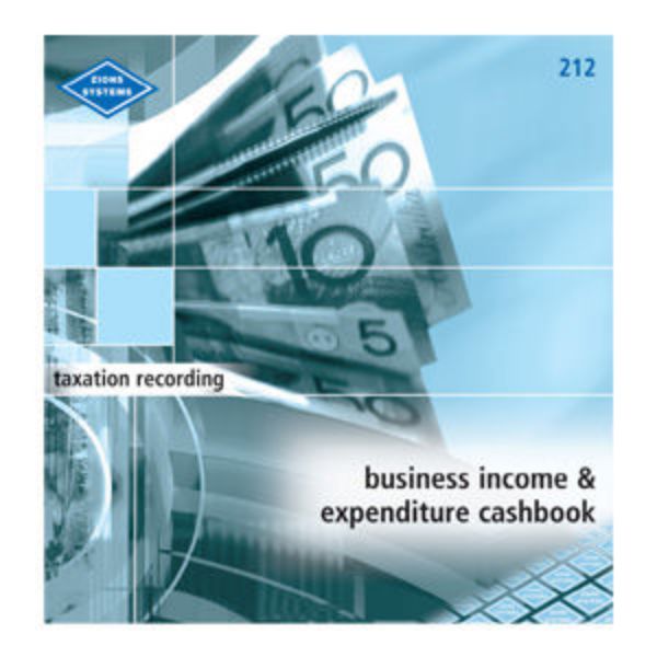 Picture of ZIONS 212 BUSINESS INCOME & EXPENDITURE CASHBOOK