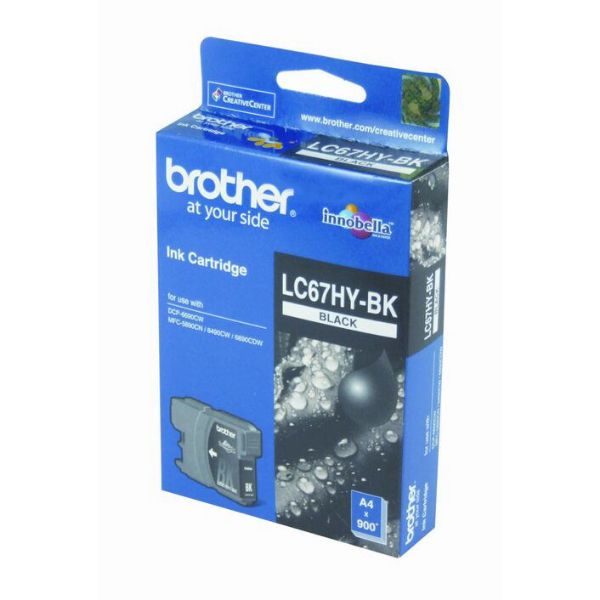 Picture of Brother LC67 Black HY Ink Cart