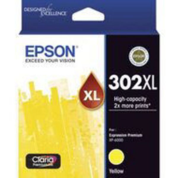 Picture of Epson 302XL Yellow Ink Cart